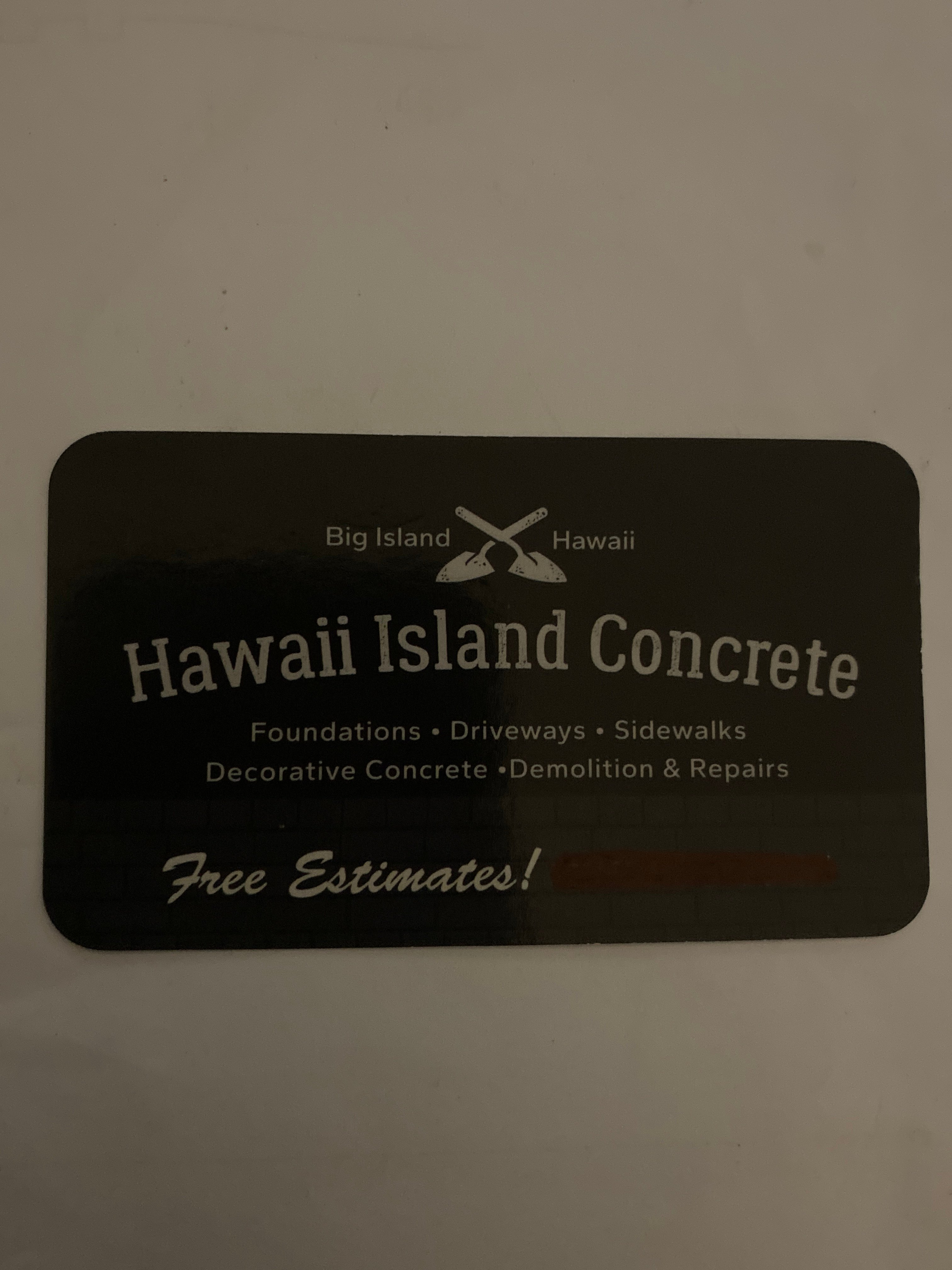 Avatar for Hawaii Island Concrete