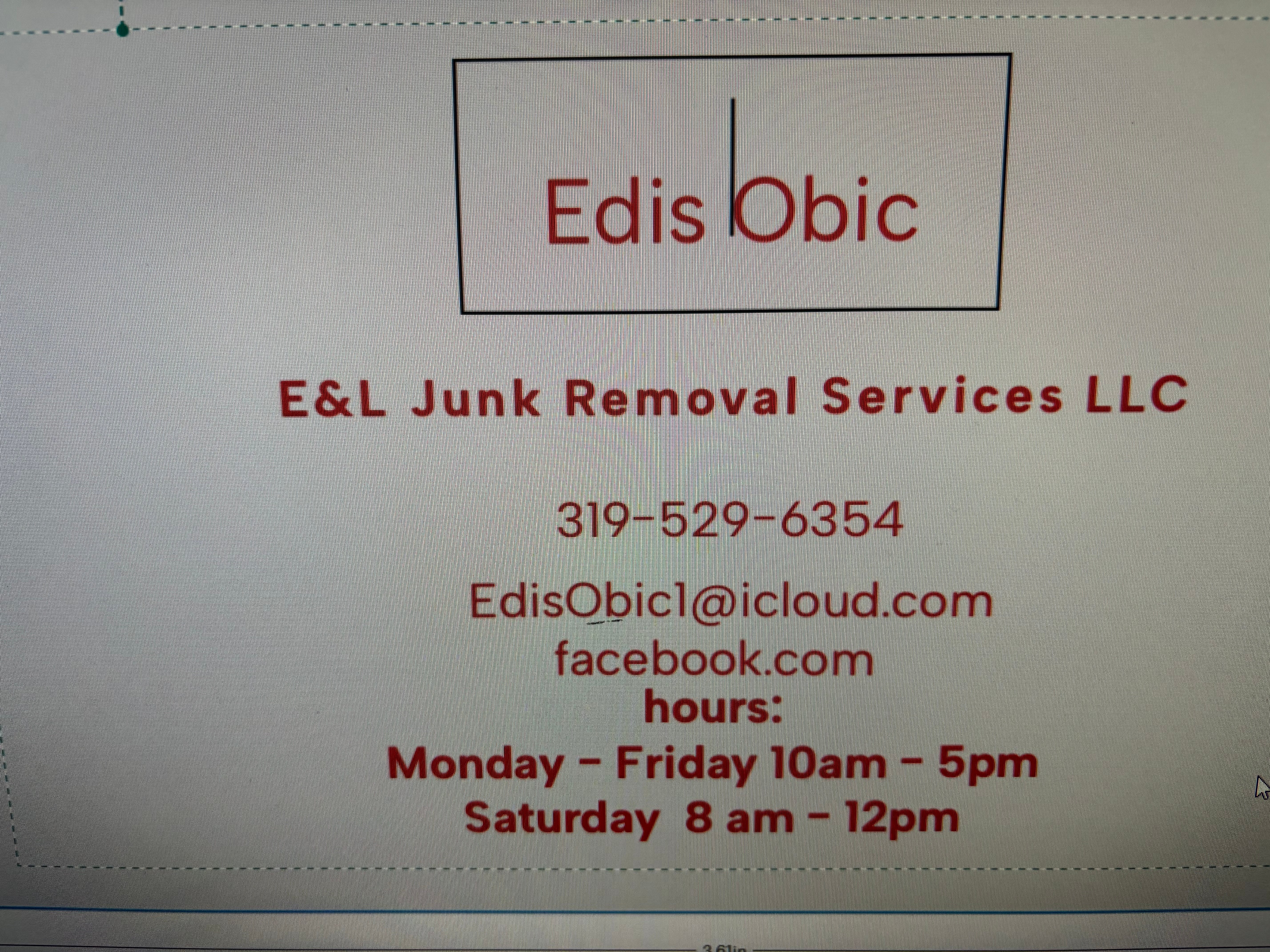 Avatar for E&L Junk Removal Services 