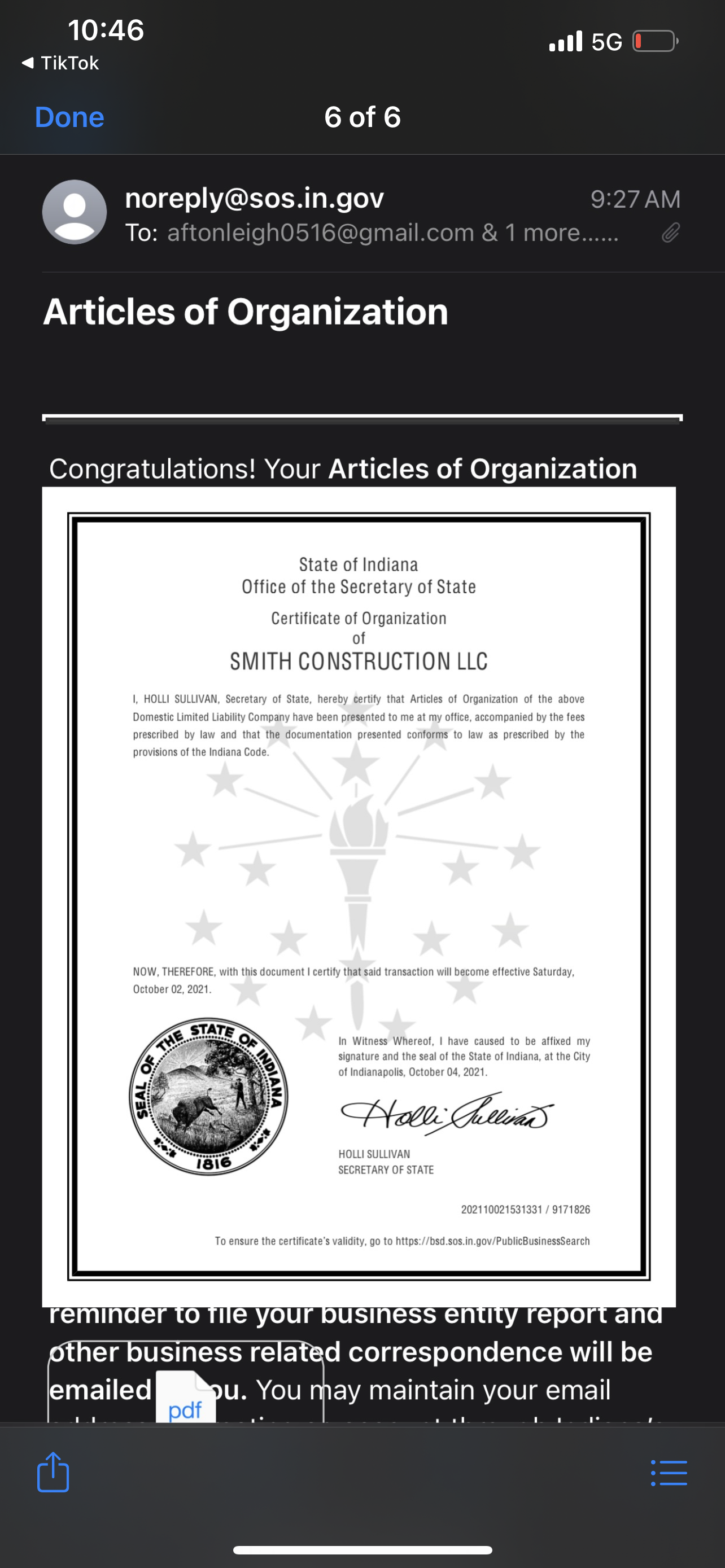 Smith Construction LLC logo