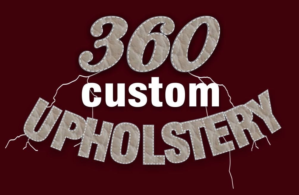 360 Custom Upholstery logo