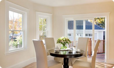 Double Hungs and Patio Door
