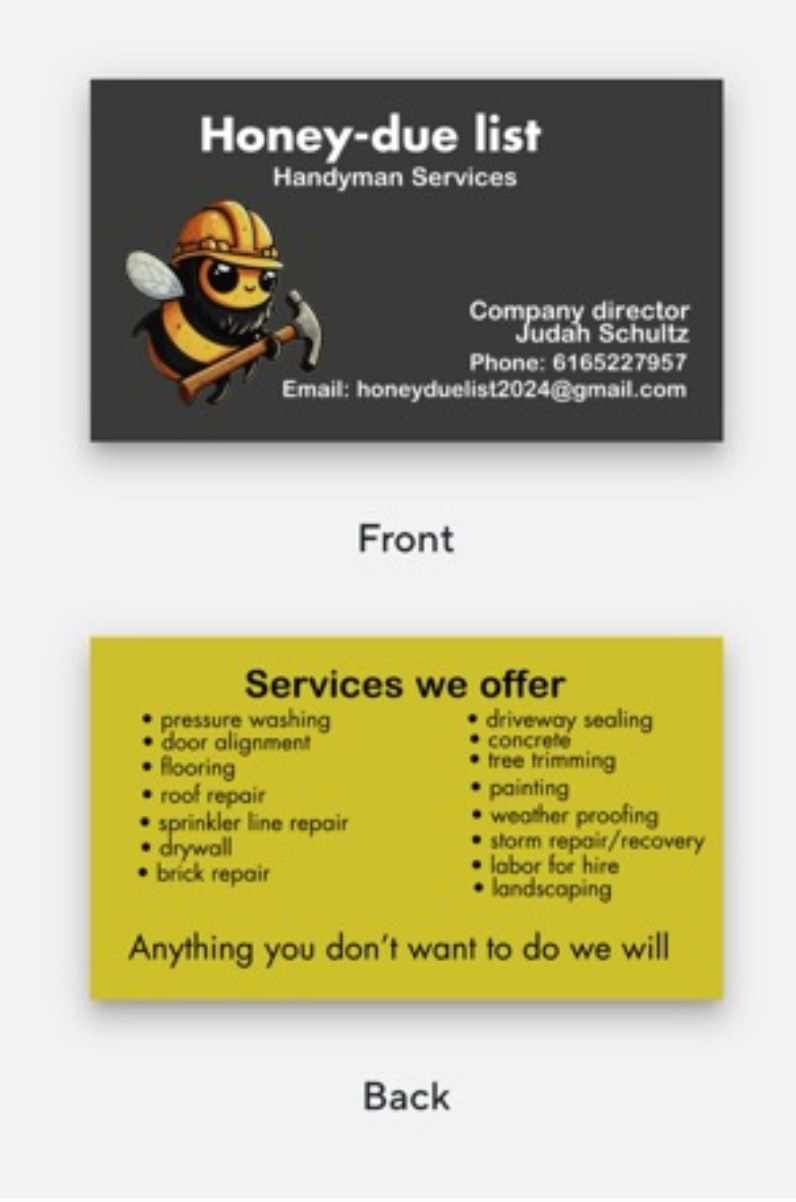 Logo for Honey-due list