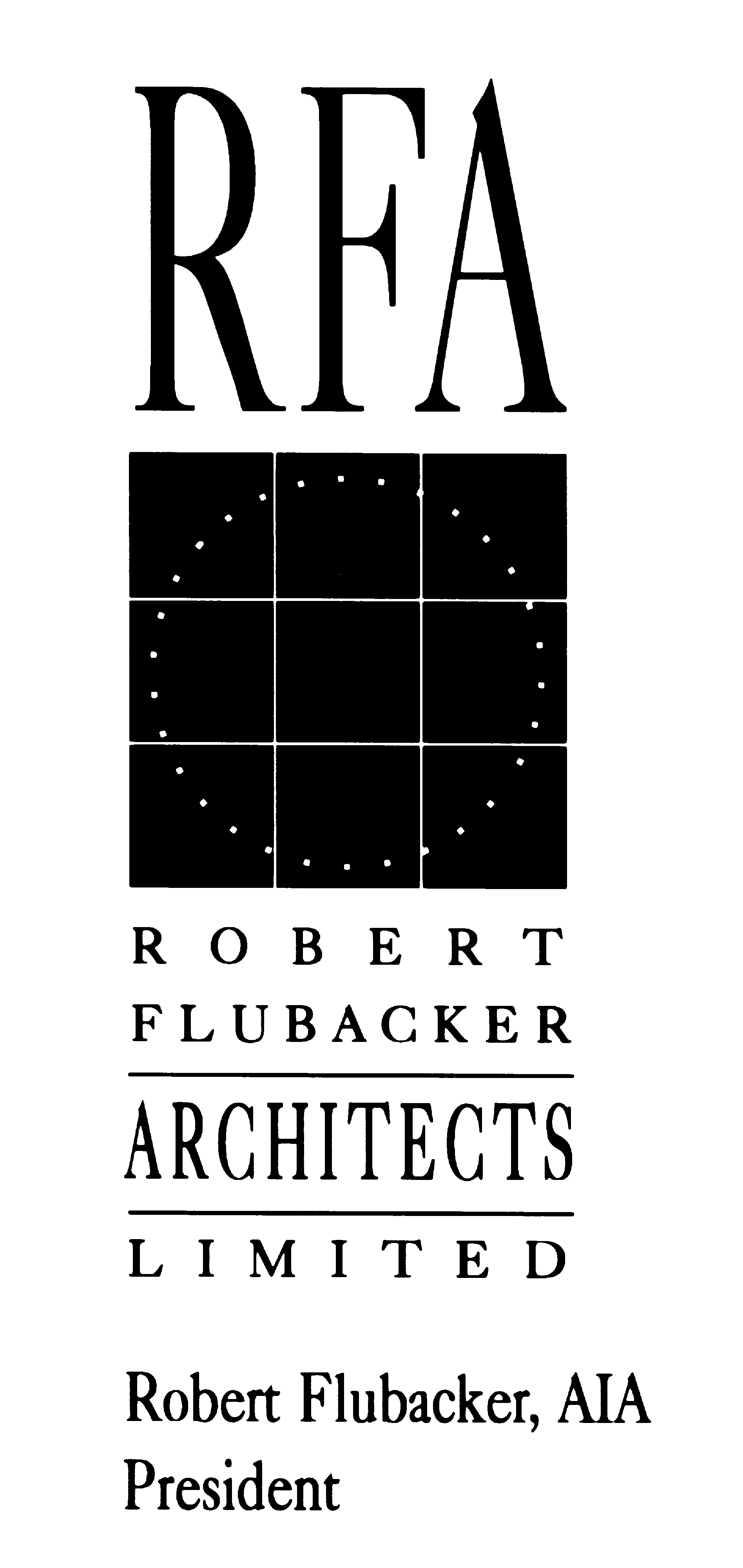 Logo for ROBERT FLUBACKER ARCHITECTS LTD