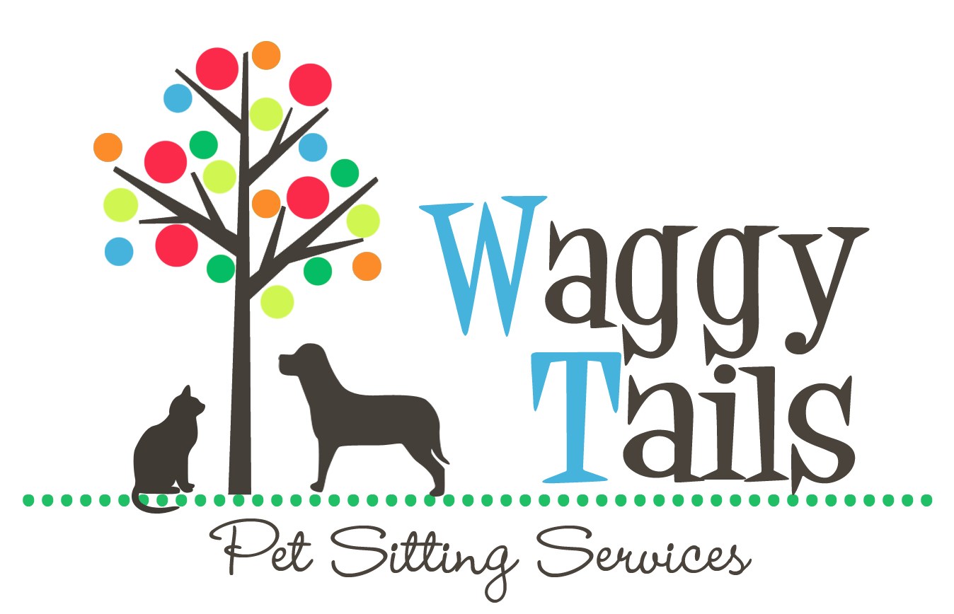 Logo for Waggy Tails Pet Sitting + Dog Walking, LLC