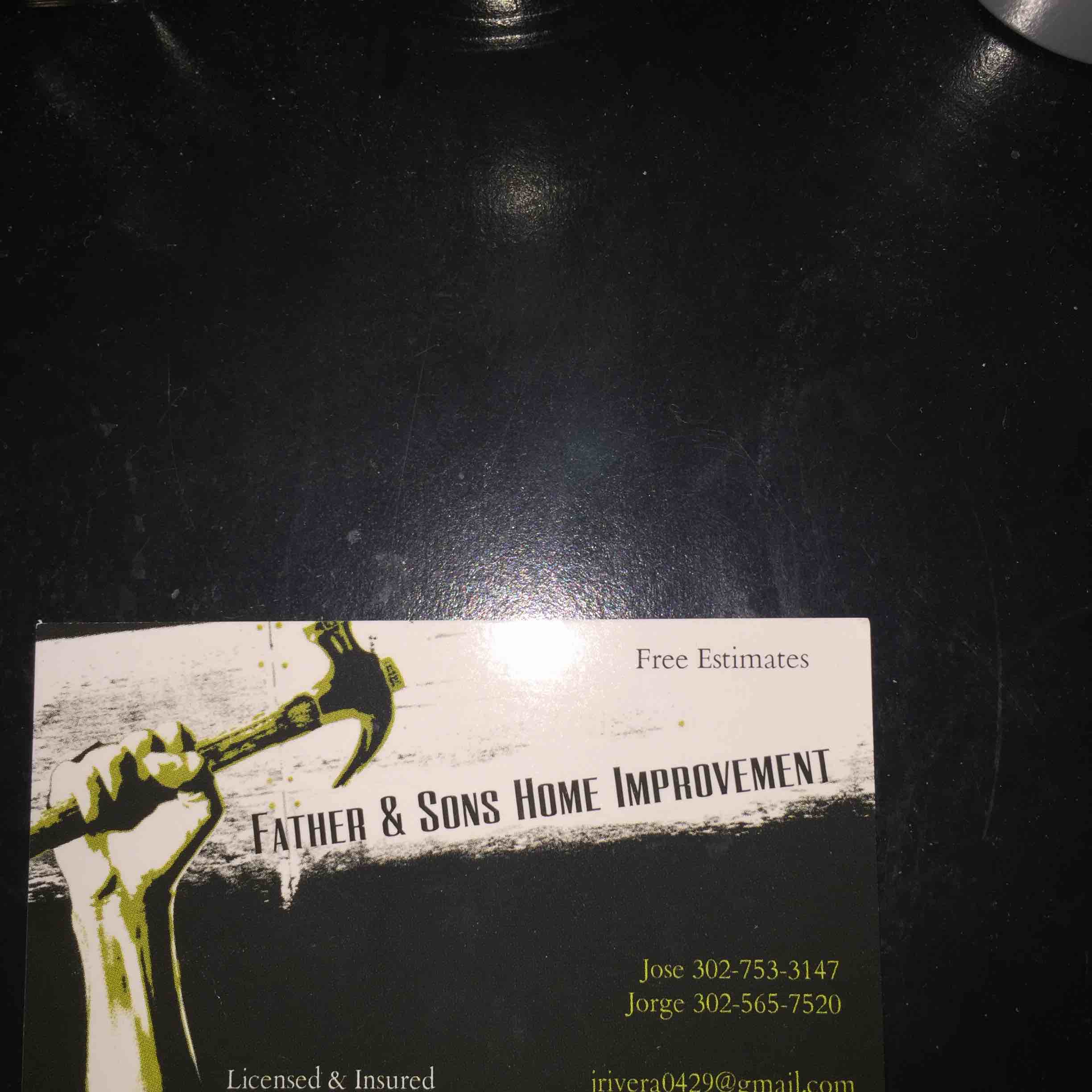 Avatar for Father and Sons Home Improvement