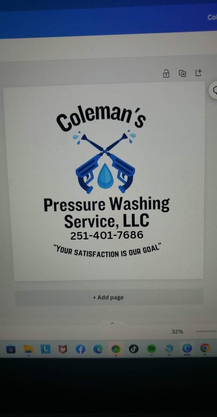 Avatar for Coleman's Pressure Washing Service