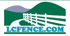 Logo for LOUDON COUNTY FENCE LLC