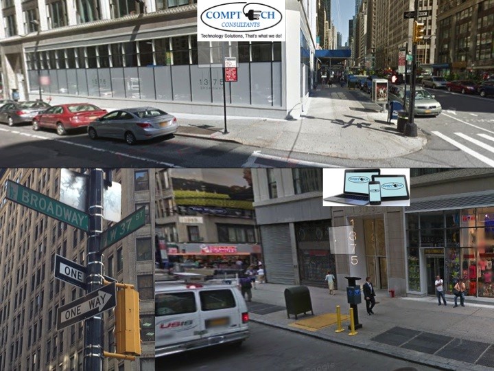 Corner of 37 Street & Broadway
