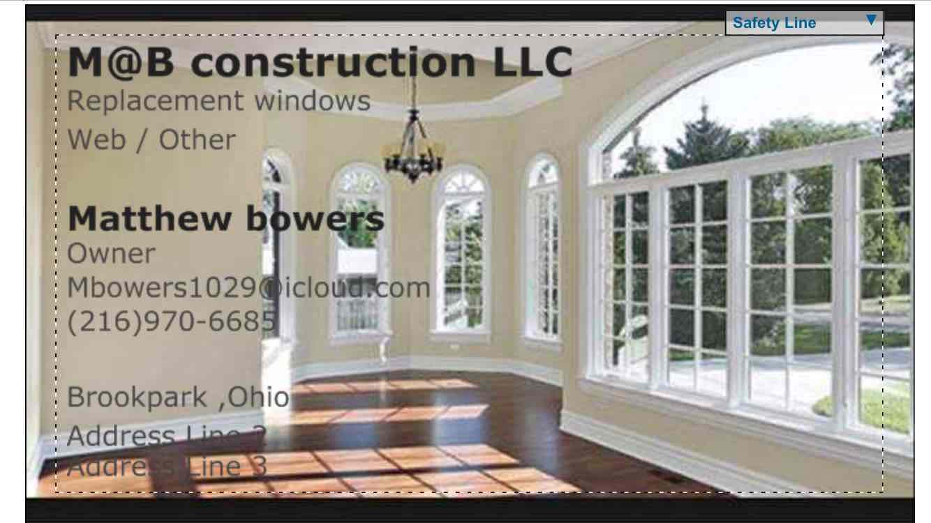M&B Contruction logo
