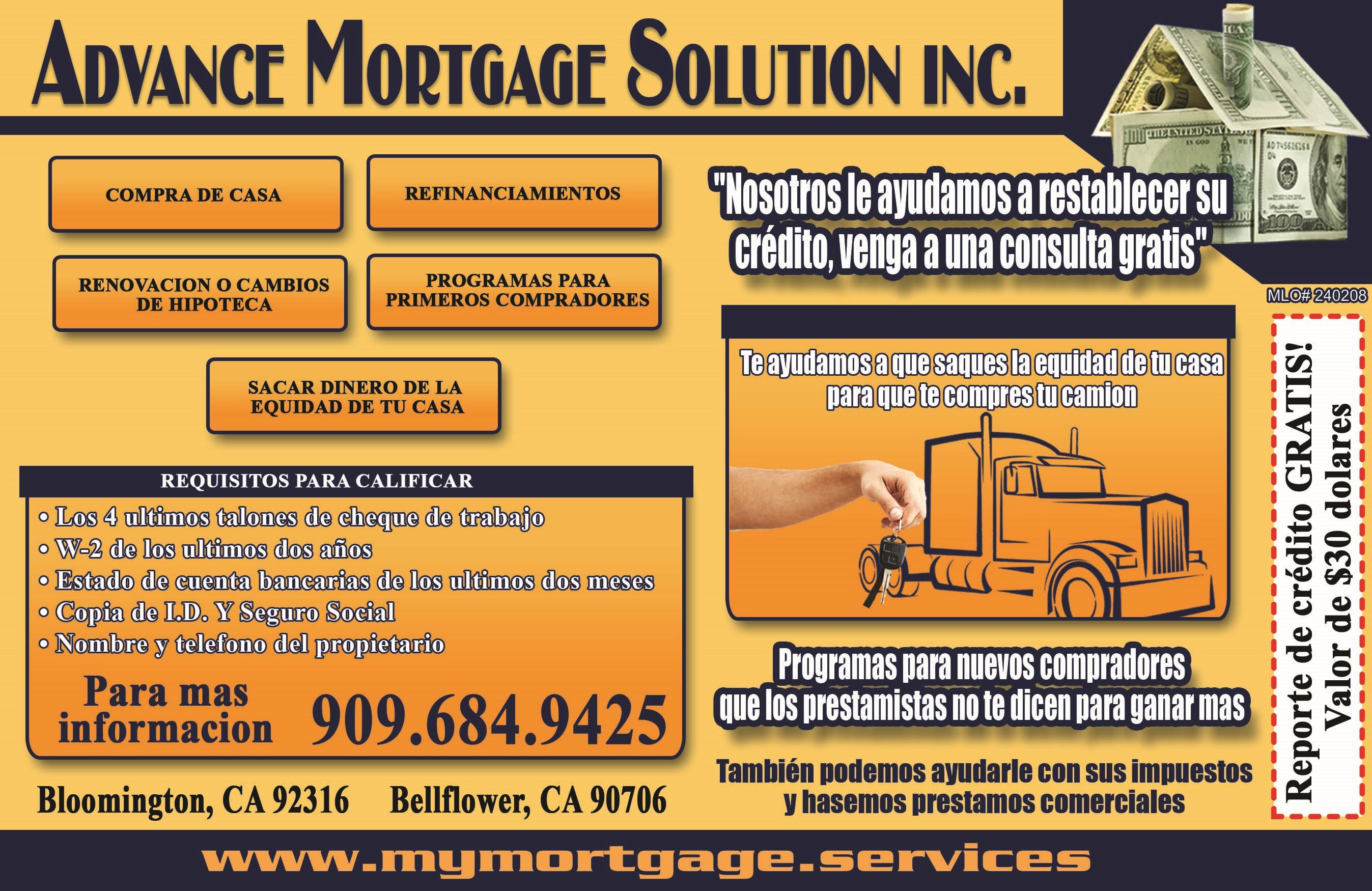 Advance Mortgage Solution Inc logo