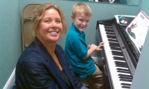 Piano Lesson in action!