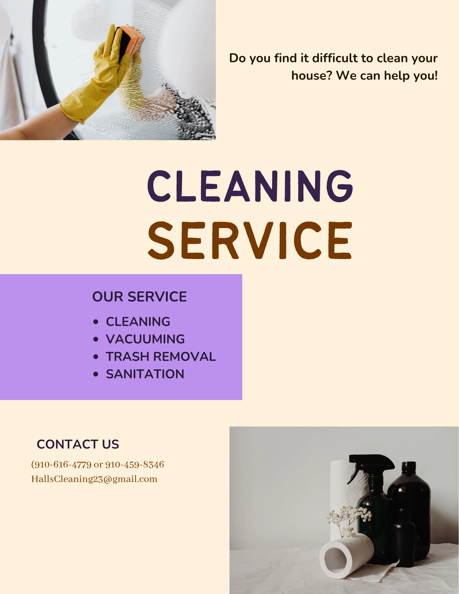Avatar for HallsCleaningService 