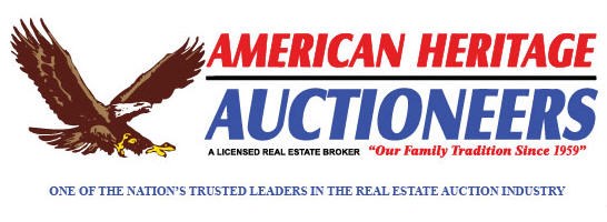AMERICAN HERITAGE AUCTIONEERS logo