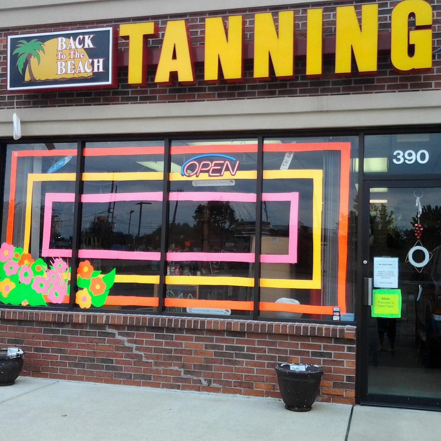 Logo for Back To The Beach Tanning