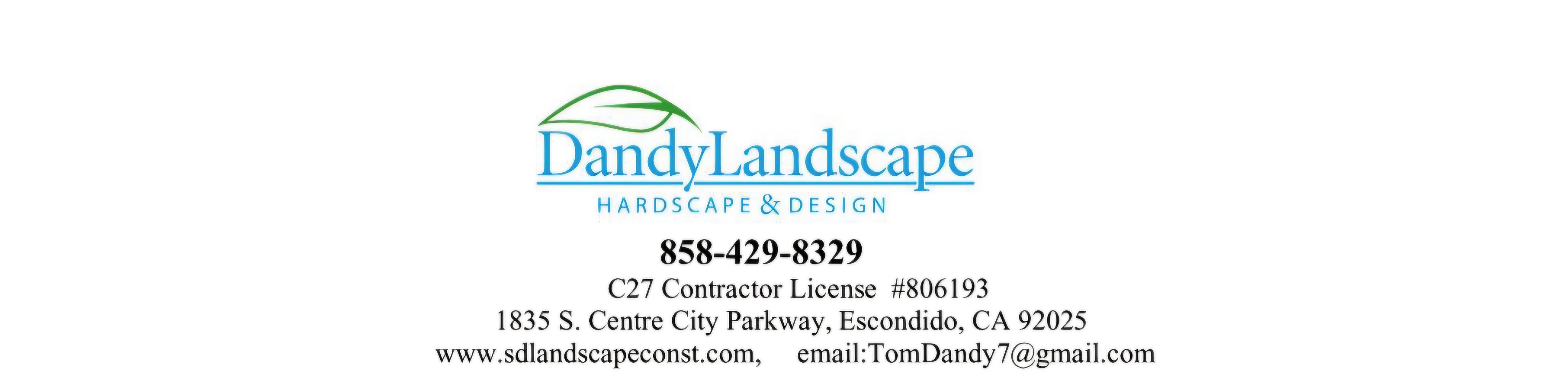Dandy Landscape Construction logo