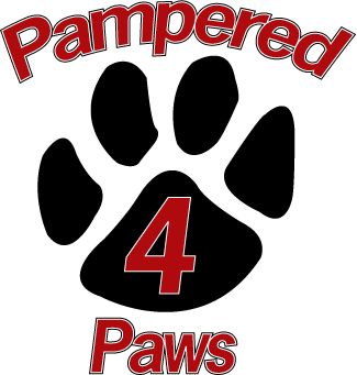 Logo for PAMPERED 4 PAWS