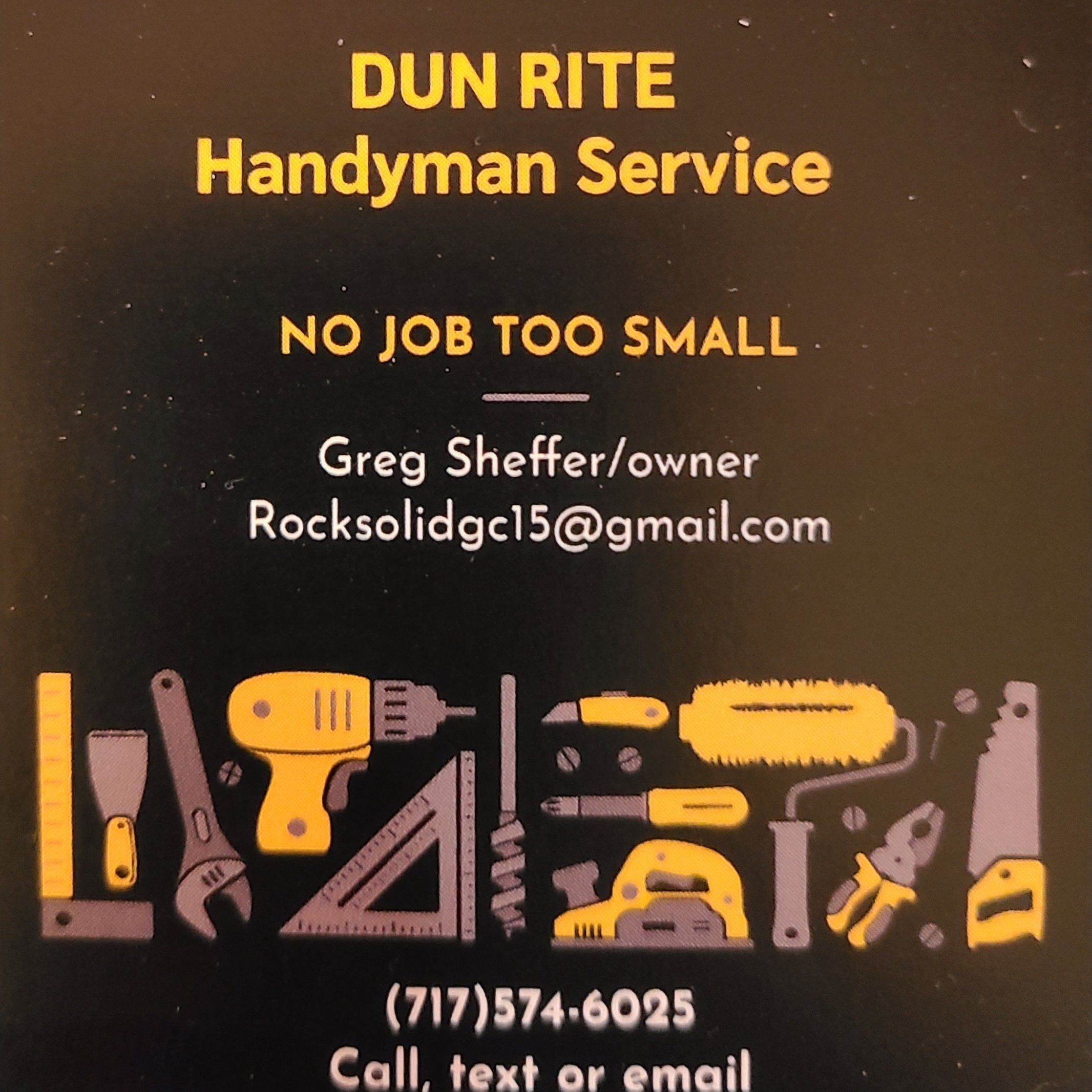 Avatar for Dun Rite Handyman Service 