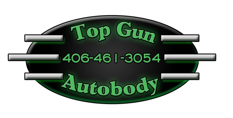 Logo for Top Gun Auto Body