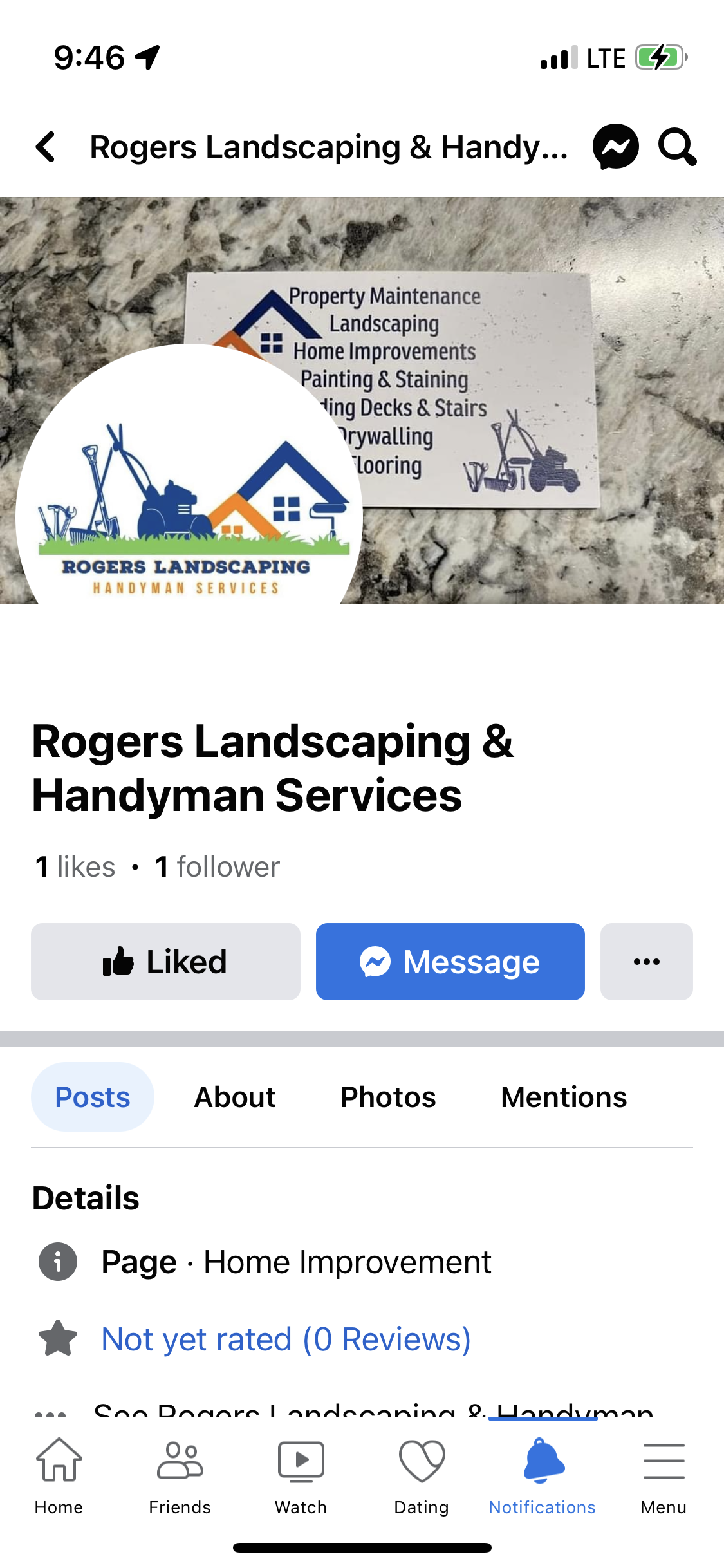 Avatar for Rogers Landscaping and HandyMan Services 
