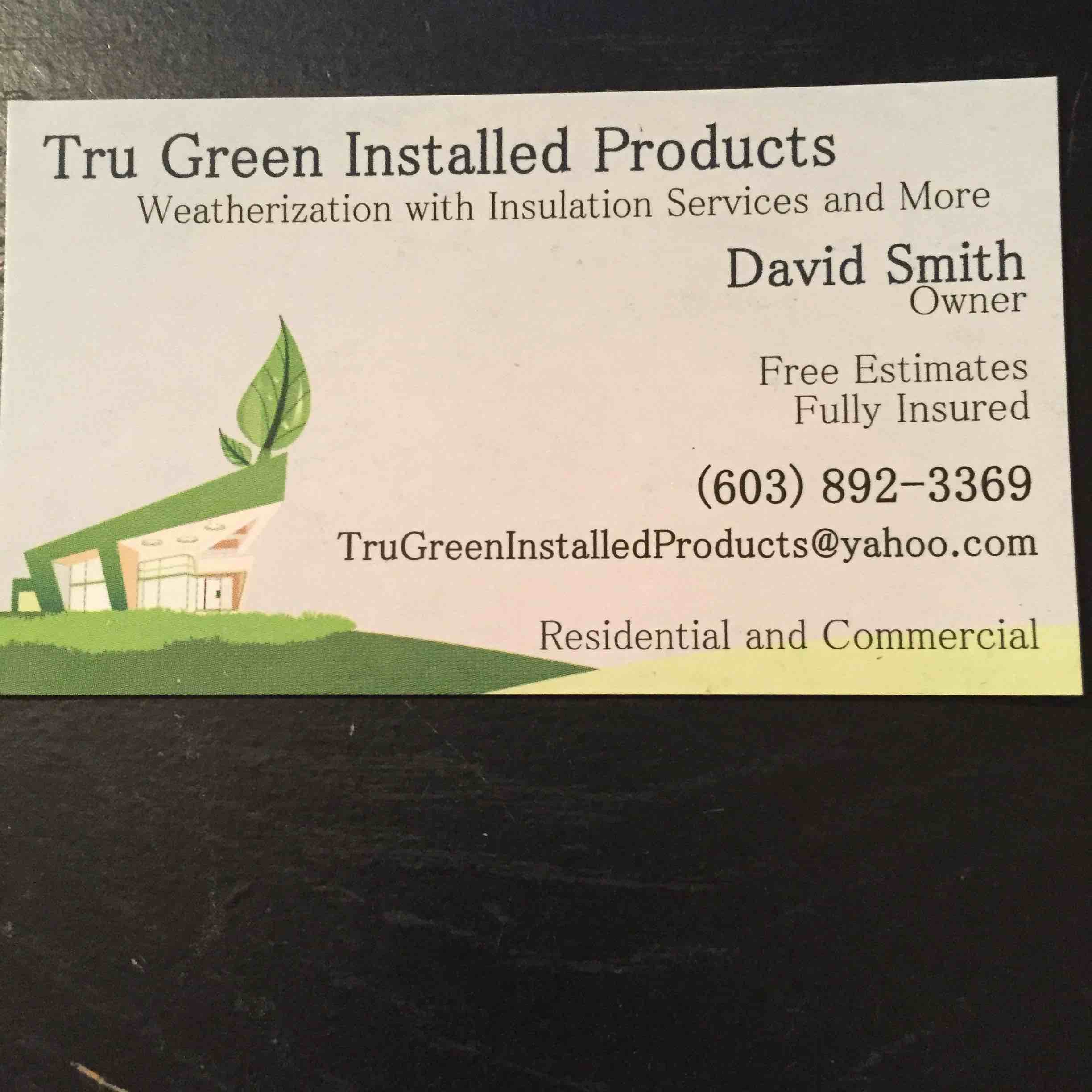 Tru Green Installed Products logo