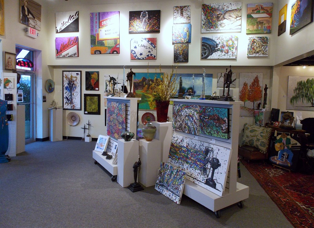 Interior of Gallery
