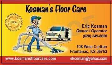 Kosman's Floor Care logo