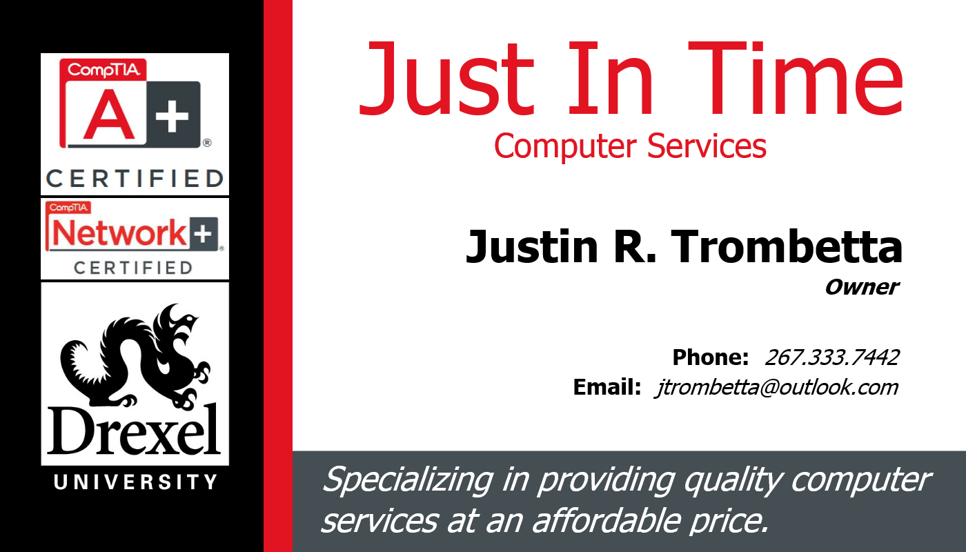 Just In Time Computer Services logo