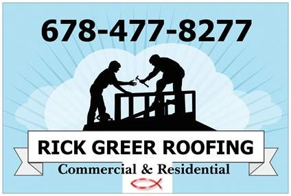 RICK GREER ROOFING logo