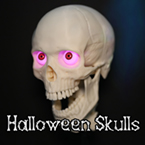 Halloween Skulls logo