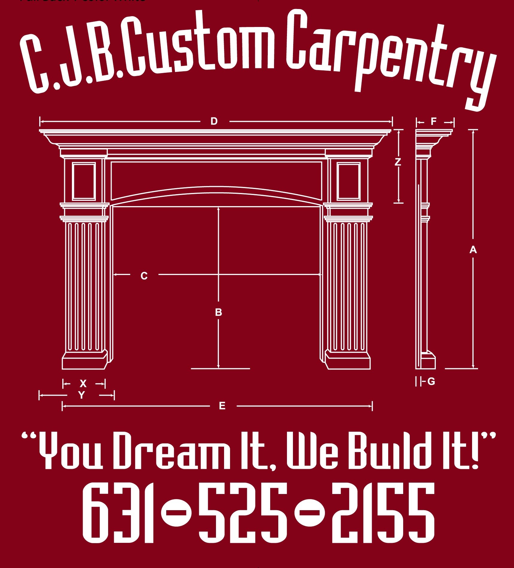 CJB Custom Carpentry logo