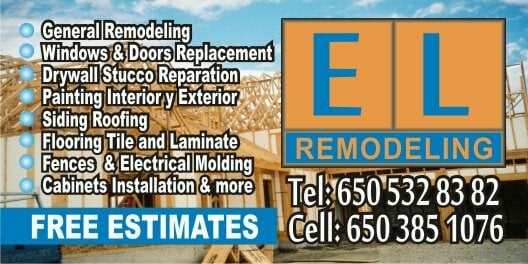 E .  L   REMODELING logo