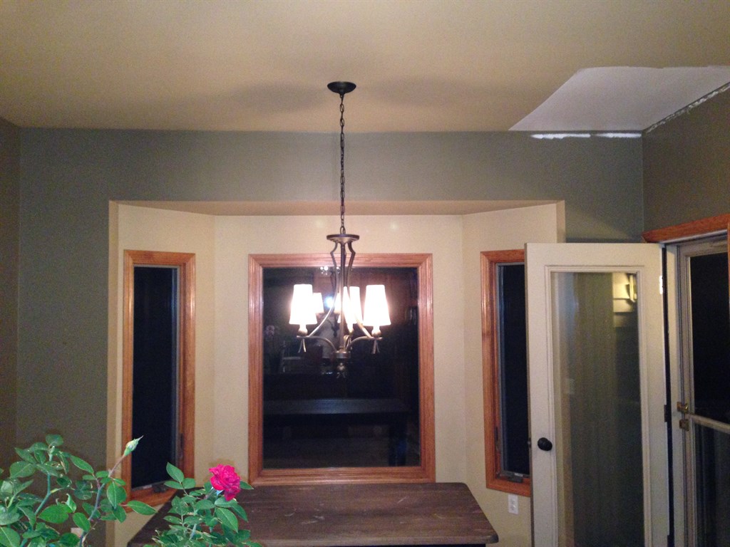 Kitchen Bay Window Before Photo