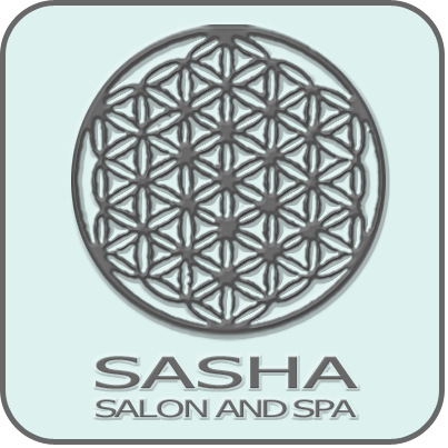 Logo for SASHA SALON and SPA
