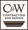 C & W Contracting and Design logo