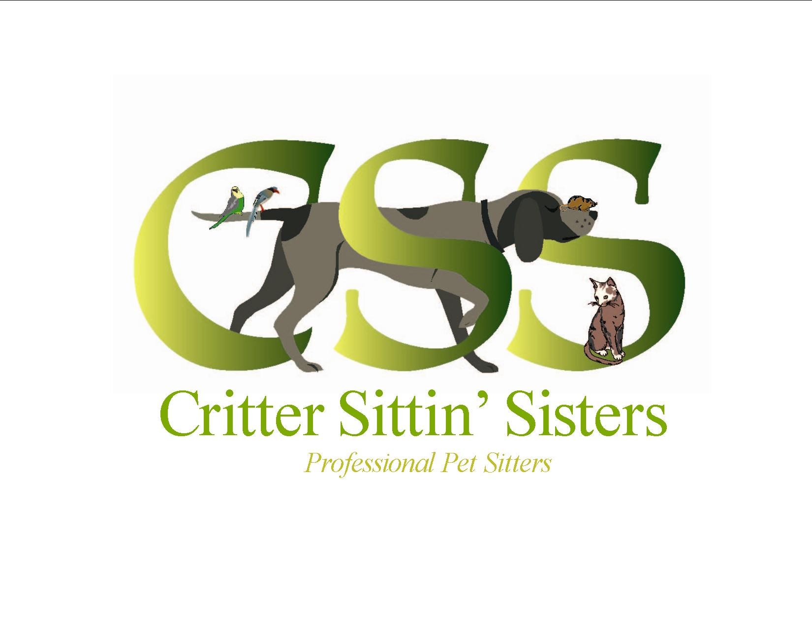 Logo for Critter Sittin' Sisters