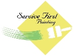 Logo for SERVICE FIRST PAINTING