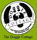 Logo for The Doggie Cottage