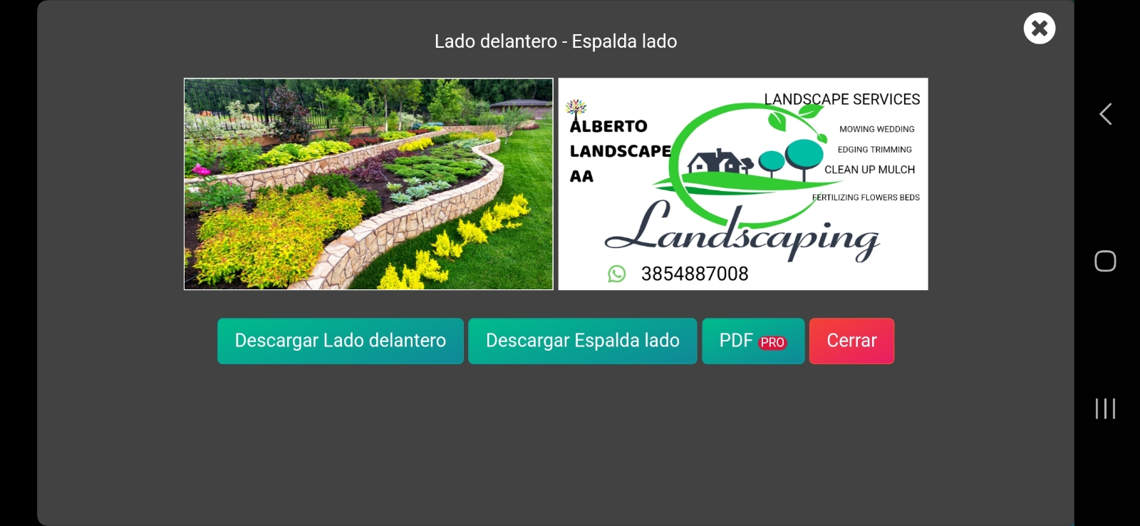 Avatar for Alberto AA landscaping