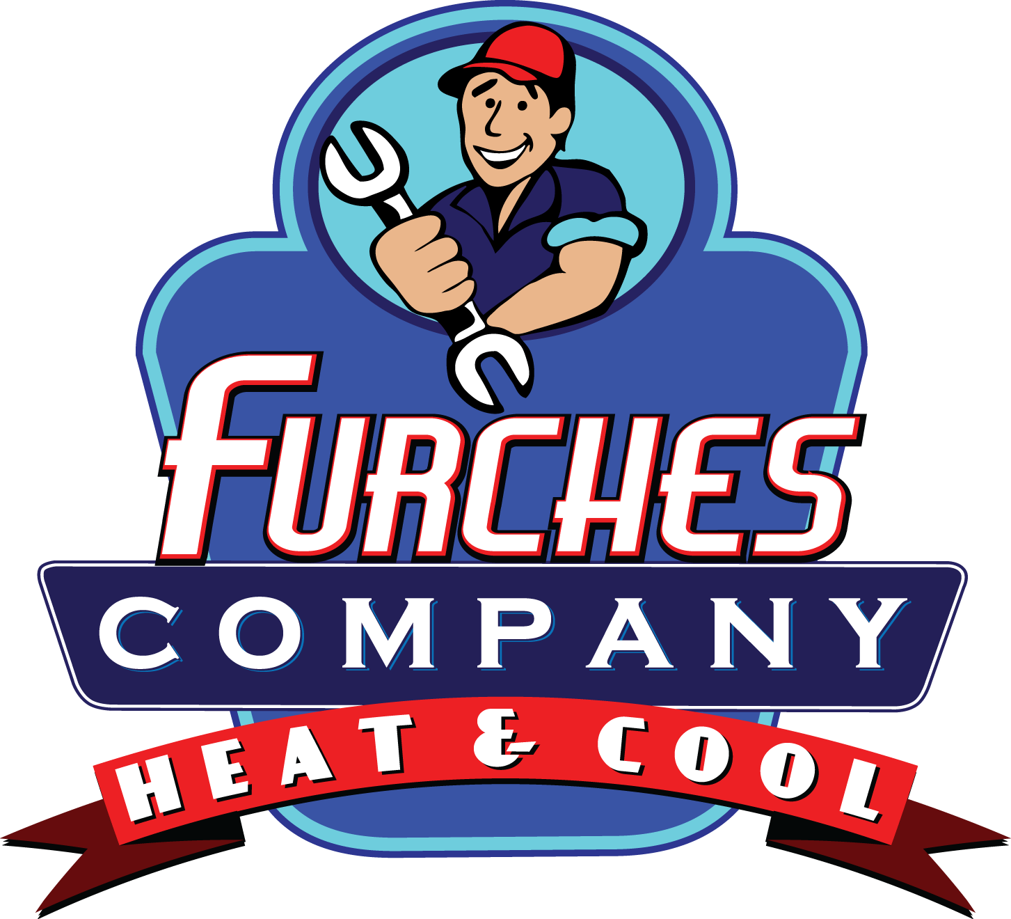 FURCHES CO HEATING & COOLING logo