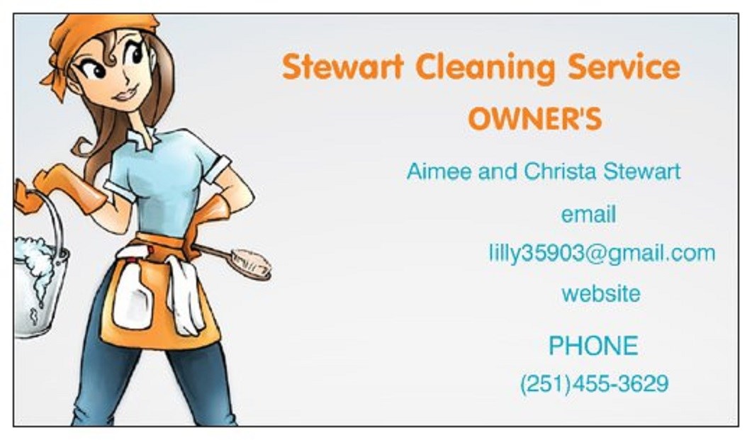 Logo for Stewart Cleaning Service