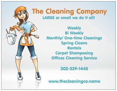 The Cleaning Company logo