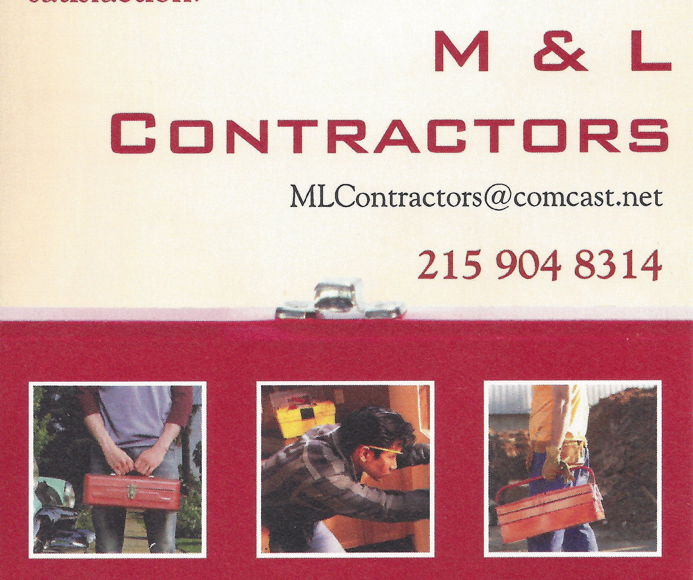 M & L Contractors logo