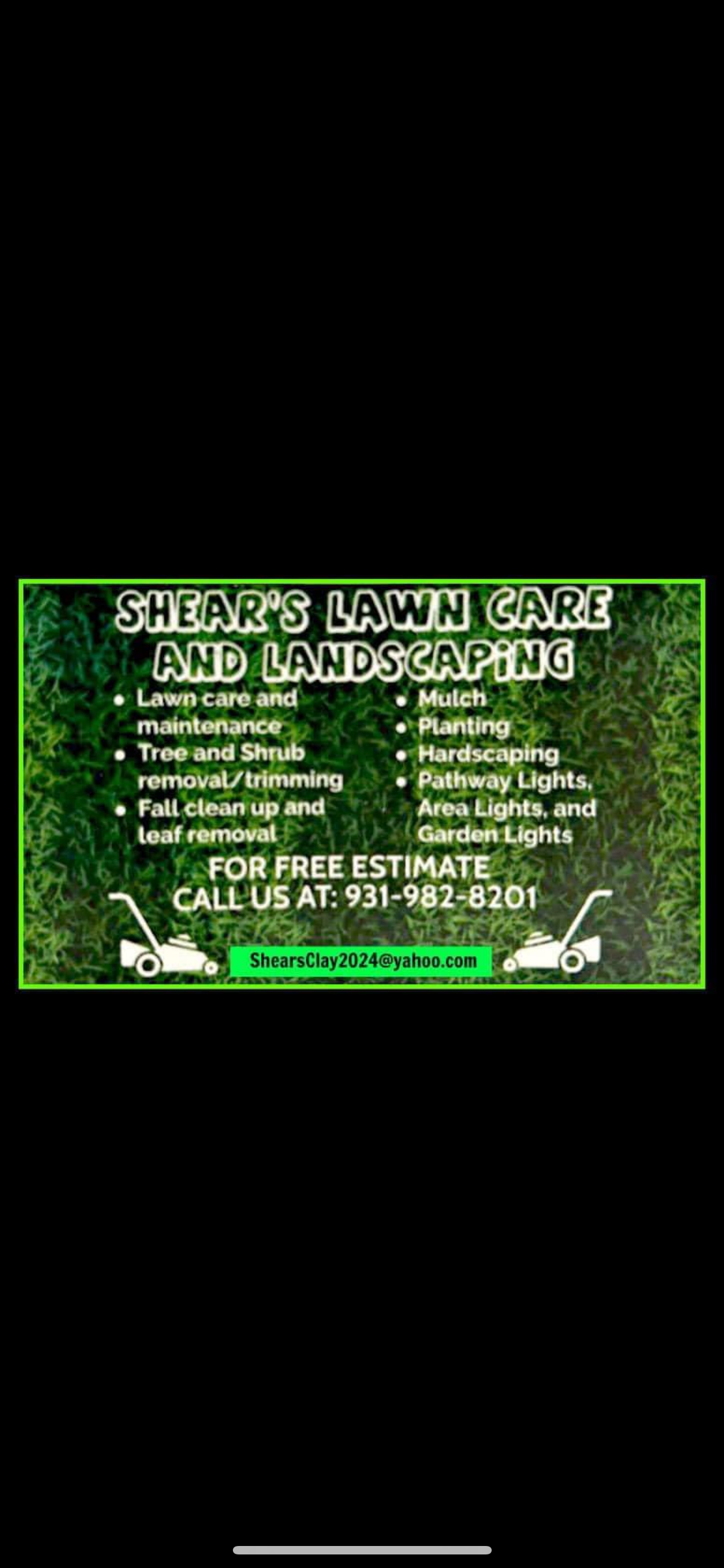 Avatar for Shears lawn care and landscaping