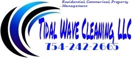 Tidal Wave Cleaning. logo