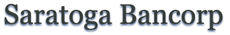 SARATOGA BANCORP logo