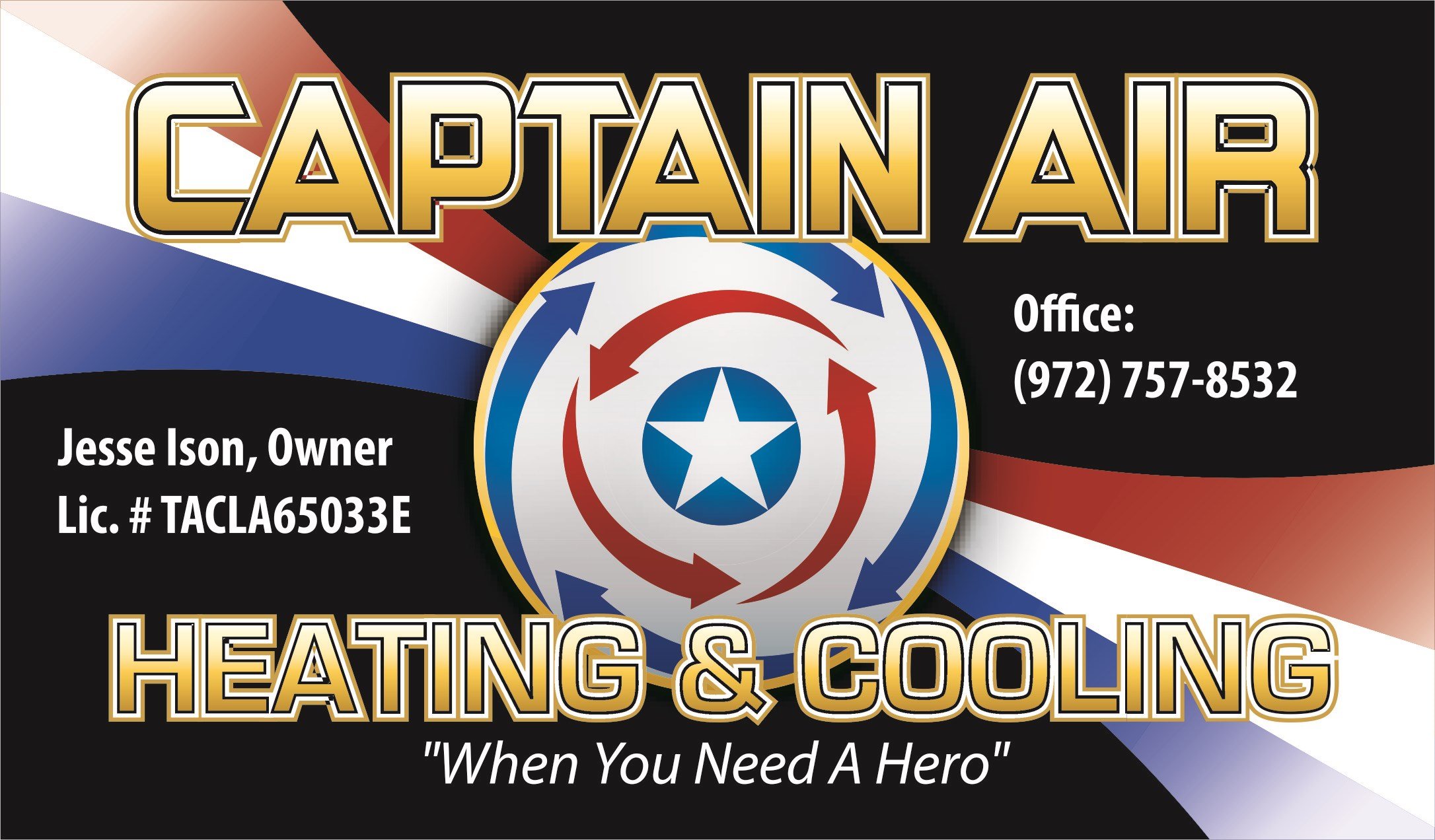 Logo for Captain Air Heating & Cooling