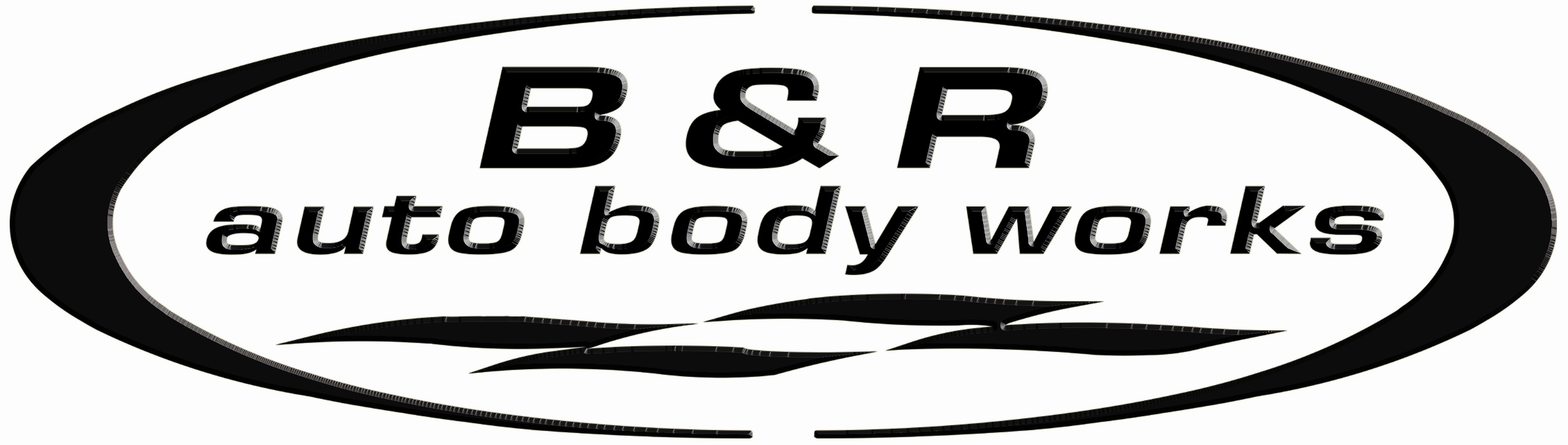 Logo for B & R Auto Body Works Inc