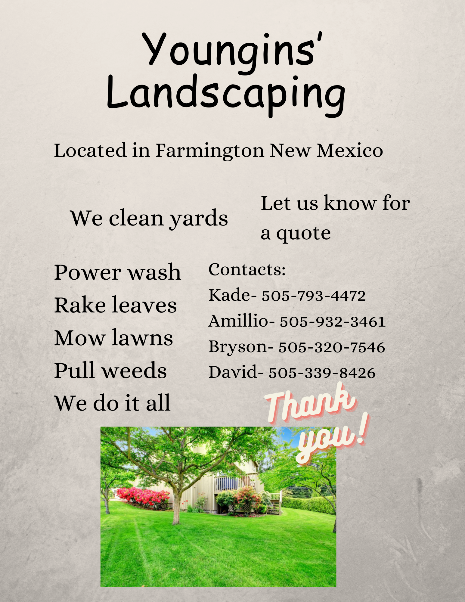 Avatar for Youngins Landscaping