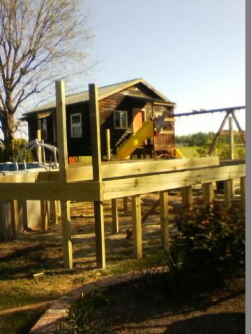 Pool Deck & Playhouse