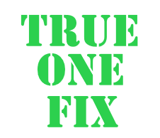 True One Fix logo